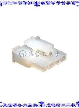 39014040 0039014040矩形连接器外壳4POS插座4.2mm母形插口天然色