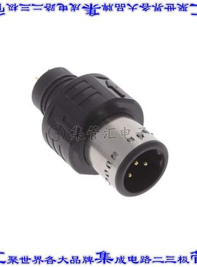 APPM-A05MAPAN-BS1 圆形连接器5POS插座公形引脚焊杯镀金自由悬挂