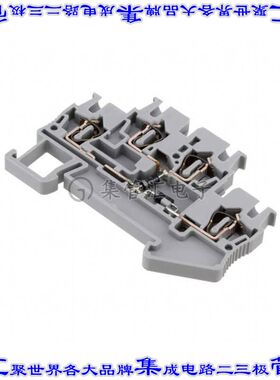 3031584 端子块连接器4POS馈通式5.2mm灰色12-28AWG