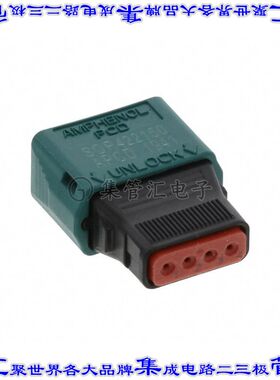 SQR422150 矩形连接器外壳4POS插头母形插口自由悬挂