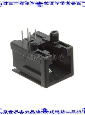 1-1705950-2 接插件连接器CONN MOD JACK 6P4C R/A UNSHLD