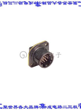 RP13A-12RA-15PA(71) 圆形连接器15POS插座公形引脚焊接银面板安