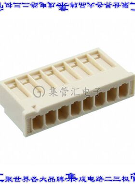 511910800 0511910800矩形连接器外壳8POS插座2.5mm母形插口自由