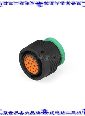 HDP26-18-20SN-L017 圆形连接器20POS插头外壳用于母插口黑色自由