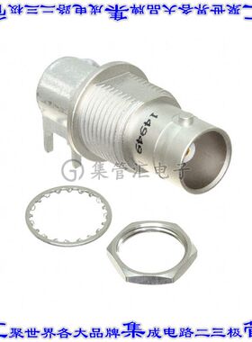 UCBBJR29 同轴连接器BNC插孔母形插口焊接75欧姆面板安装通孔直角