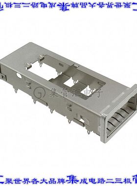 1551891-1 插拔式连接器机架ZQSFP+通孔直角压配