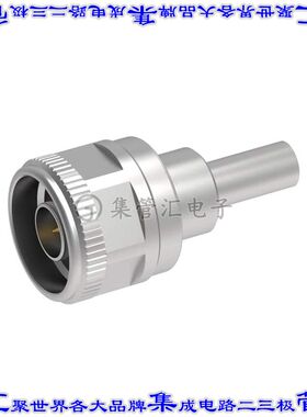 R161083137 同轴连接器N型插头公引脚压接50欧姆自由悬挂