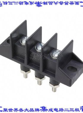 A400303 端子块连接器3电路隔板接线座14.27mm螺钉带紧固板