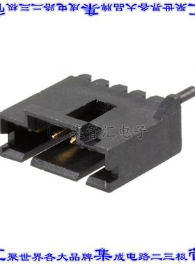 5-104809-4 针座连接器5POS接头2.54mm公形插针通孔直针镀金