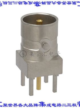 1274571-1 同轴连接器BNC插孔母形插口焊接75欧姆通孔