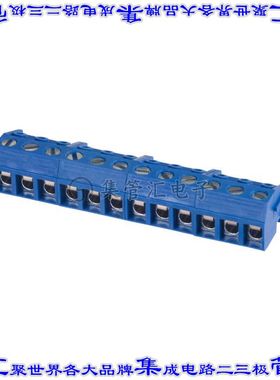 OSTTH120160 端子块连接器12POS无罩接头的插头5mm蓝色自由悬挂