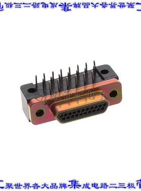 MDM-21PCBR-L61 连接器21POS插头公引脚2排D-TYPE型面板安装通孔