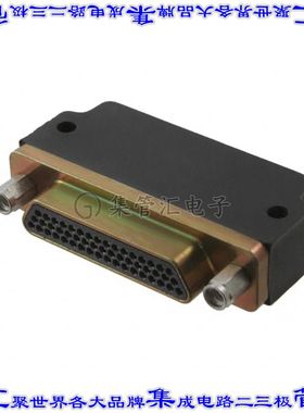 MDM-51PCBRP 连接器51POS插头公引脚5排D-TYPE型面板安装通孔直角