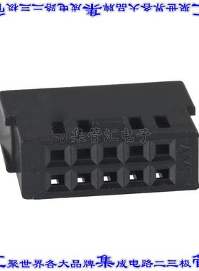 487223-1 接插件连接器CONN FFC RCPT HSG 10POS 2.54MM