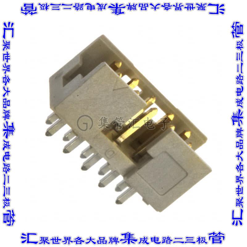 10075025-G01-10ULF 针座连接器10POS接头2排2mm公形插针通孔直针