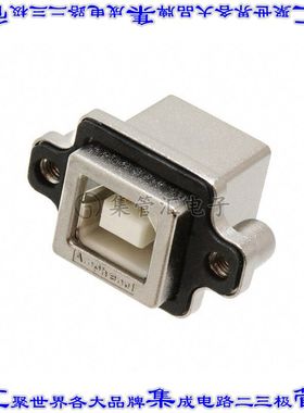 MUSBD111M0 连接器USB-B插座4POS USB 2.0通孔直角