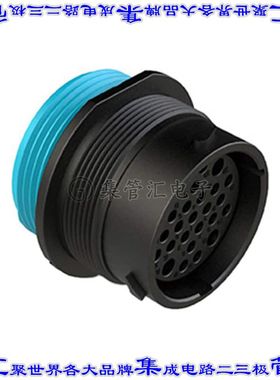 AHDP04-24-27SR-WTA 圆形连接器27POS插座外壳用于母插口黑色面板