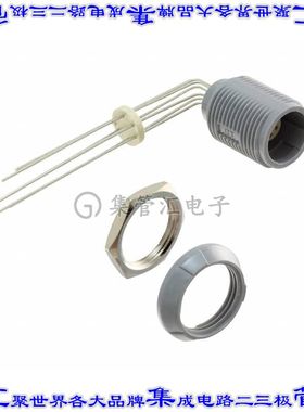 PLB3G820006 圆形连接器6POS插座母插口焊接镀金面板安装通孔直角