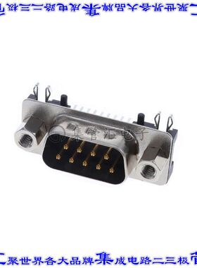 K202XHT-E9P-NJ 连接器9POS插头公引脚2排D-Sub表面贴装直角