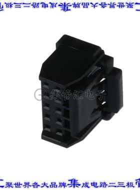 DF51K-10DS-2C(800) 矩形连接器外壳10POS插座2排2mm母形插口黑色