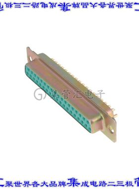 DCM37S032N 连接器37POS插座母插口2排D-Sub自由悬挂