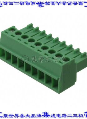 1840434 端子块连接器9POS插头母插口3.5mm绿色自由悬挂