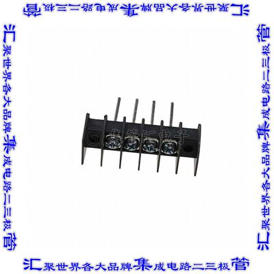 325020-04-0 端子块连接器4电路隔板接线座8.26mm螺钉