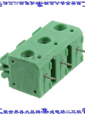 1792876 线对板连接器3POS接线端子5mm通孔水平带板