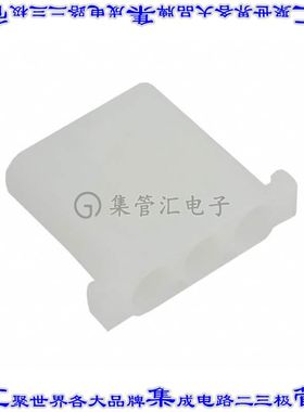 794413-1 矩形连接器外壳3POS插座9.91mm母形插口天然色自由悬挂