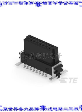 354062-E 针座连接器16POS插座2排1.27mm母形插口表贴SMD镀金