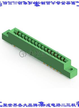 307-030-520-202 卡边缘连接器30POS母头2排3.96mm绿色镀金