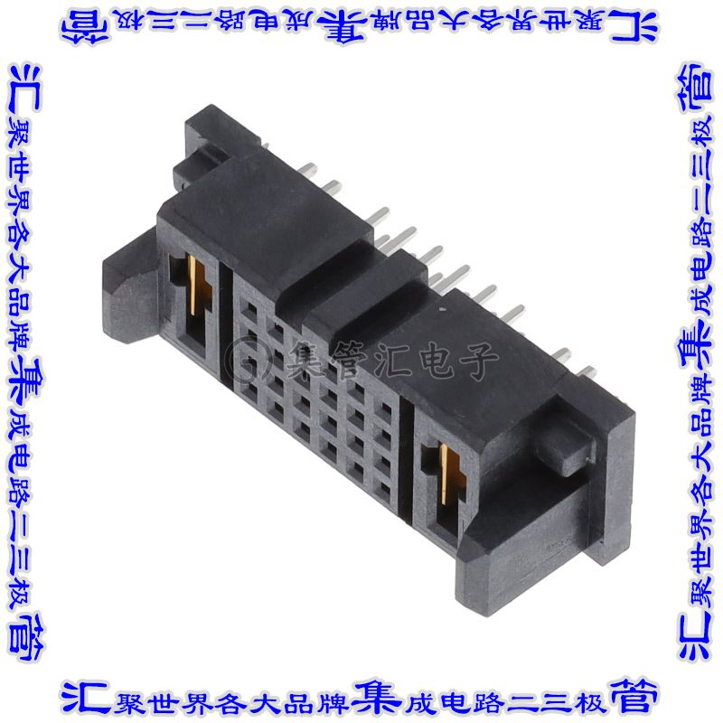 MPSC-01-24-01-7.70-01-L-V-LC 针座连接器26(24+2电源)插座4排叉