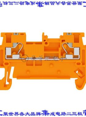 REB-B2A-OR 端子块连接器2POS馈通式3.5mm橙色14-26AWG