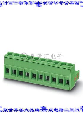 1937224 端子块连接器14POS插头母插口5.08mm绿色自由悬挂