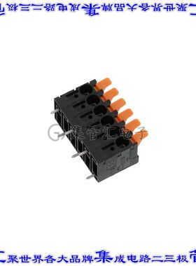 2472120000 线对板连接器6POS接线端子7.5mm通孔水平带板