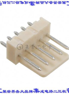 61900511121 针座连接器5POS接头2.54mm公形插针通孔直针锡