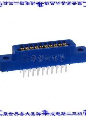 EBC10DRXH 卡边缘连接器20POS母头2排2.54mm蓝色镀金