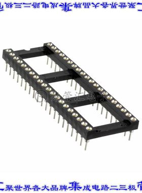 SA406000 连接器IC插座DIP 15.24mm插口40(2 x 20)位置镀金通孔