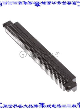 5532903-7 背板连接器200POS插座母插口4排2.54mm通孔直角棕色