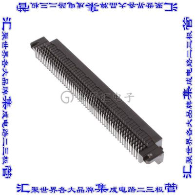 5532903-7 背板连接器200POS插座母插口4排2.54mm通孔直角棕色