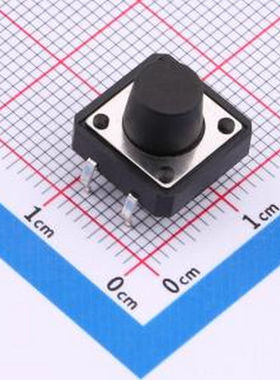 TS015-CBW1FH8.5 12*12*8.5mm 直插 250GF 轻触开关 插件-4P,12x1