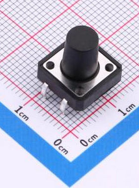 TS015-CBW1FH12.0 12*12*12.0mm 直插 250GF 轻触开关 插件-4P,12