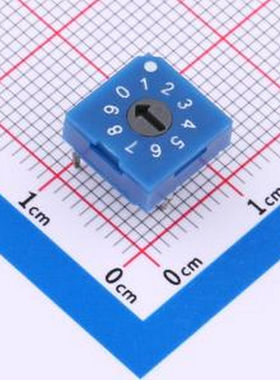 R9410R0H 0-9数字BCD编码旋转开关 10位插件4+1脚 插件 旋转编码