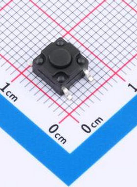 TS017A-TBY1EH4.3 6*6*4.3mm 立贴 180GF 防水IP67 轻触开关 SMD-