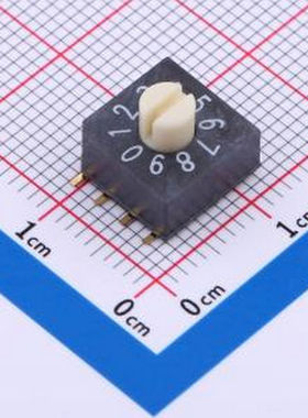 HAMR-10S H系列 微型旋转编码开关 SMD-5P,10x10mm 旋转编码器