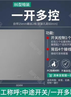 公牛G37星空灰开关/插座/电脑/白板批发100个起订（刮码产品）