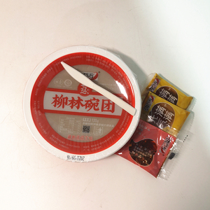 山西特产沟门前柳林碗团 160g 荞面碗托 真空