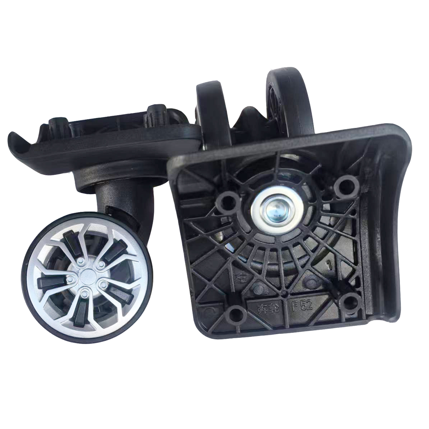 奔轮F52万向轮行李箱轮子更换