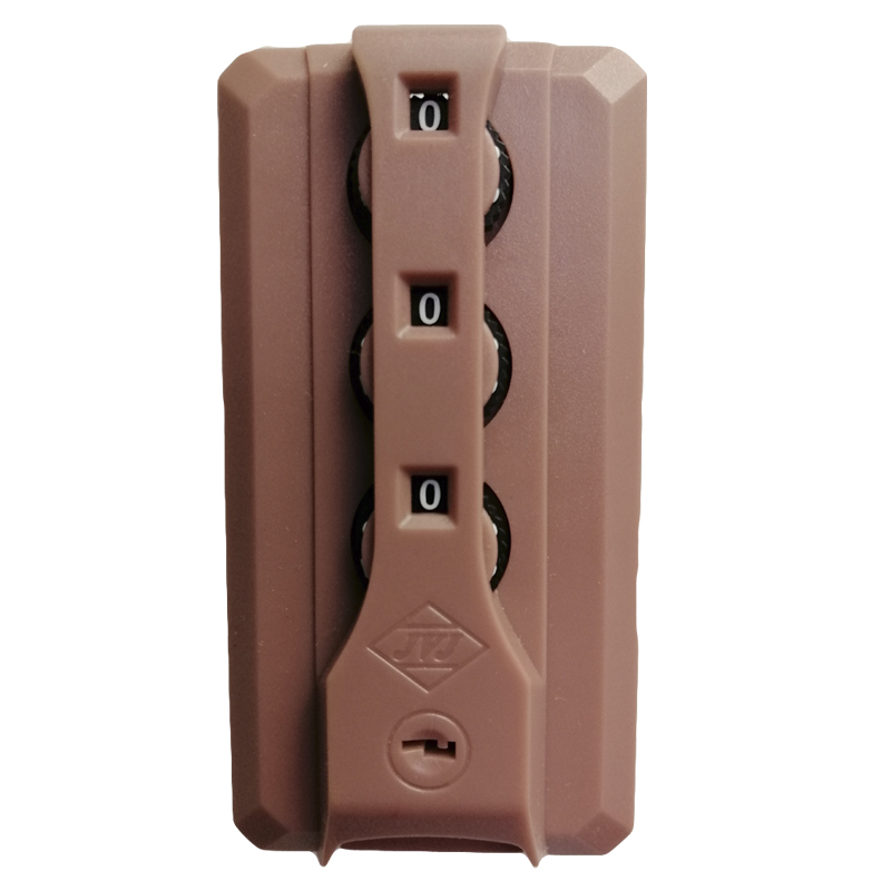 JVJ 行李箱密码锁铝框扣锁拉杆箱密码锁旅行箱包锁二孔三孔四孔锁