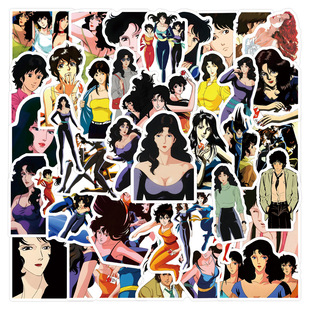 DIY装 Eye猫眼三姐妹贴画笔记本电脑手机个性 饰贴纸 50张卡通Cat